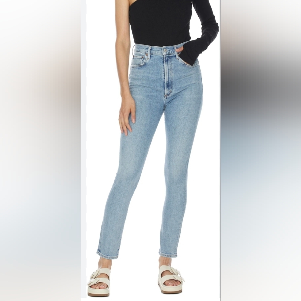 AGOLDE High Rise Pinch Skinny Jeans Size 27